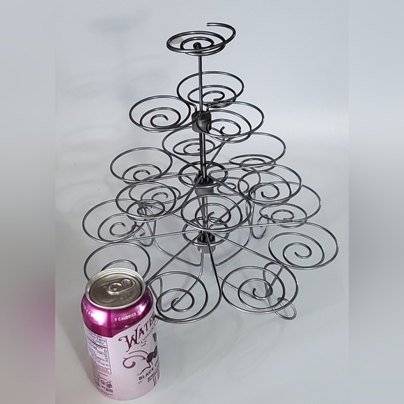 (ONLY SOLD IN BUNDLE of 2items or More) Silver Wire Muffins, Cupcake 🧁Stand - Picture 5 of 9